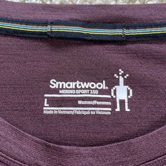 SMARTWOOL Merino Sport 150 in Chair Lift Graphic Size Large - Picture 9 of 10